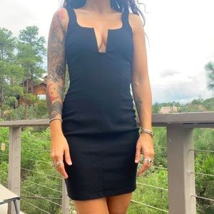 Black Tight XS/S Mini Dress Lulu’s (Rare London)